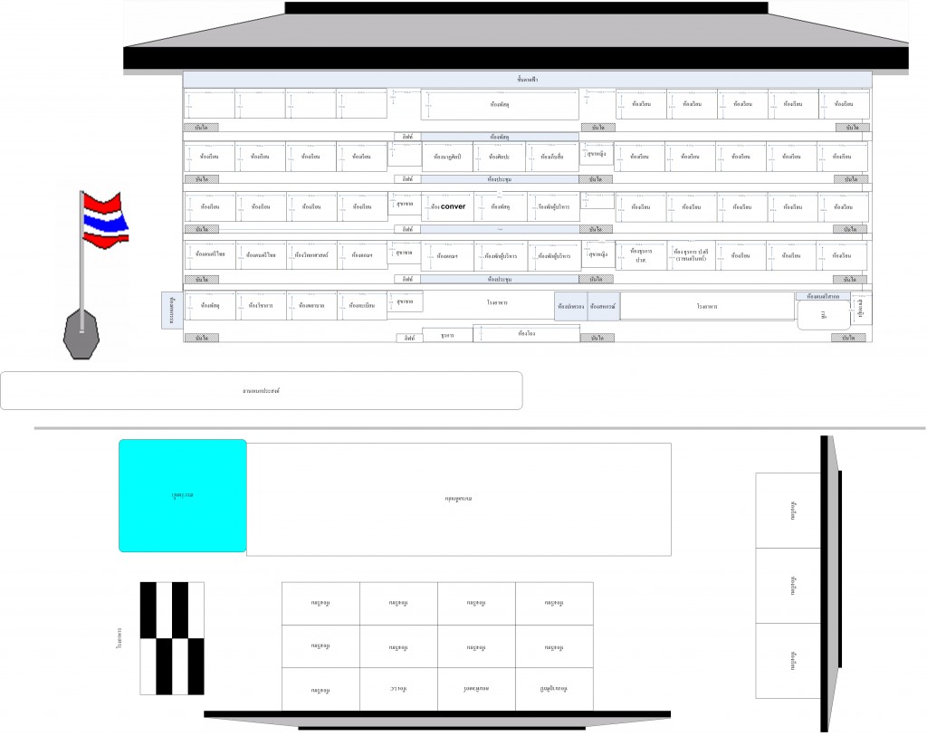 แผนผังอาคารเรียน